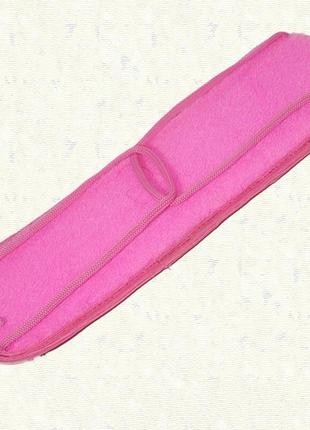 Мочалка антицеллюлитная с верёвочными ручками 40 см1 фото