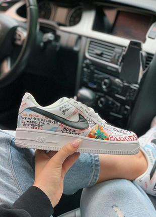 Nike air force 1 low білі кросівки найк жіночі