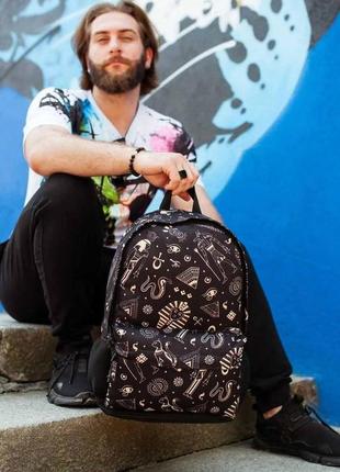 Рюкзак town style фараони чорний rkts04043