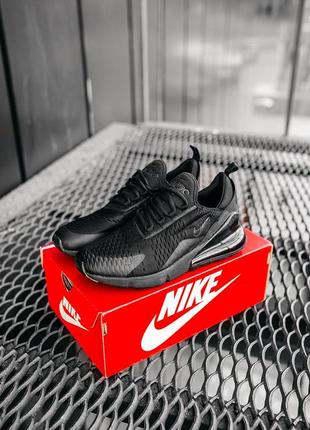 Кросівки nike air max 270 black кроссовки8 фото