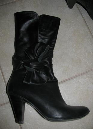 Сапожки нат. кожа 37р.