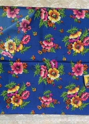 Тканина шовк штучний срср вінтаж