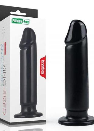 Анальна пробка з надійною присоскою 9.25" king-sized anal