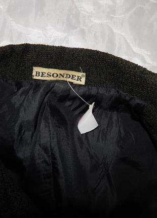 Пиджак мужской теплый besonder р.52 007pmd (только в указанном размере, только 1 шт)6 фото