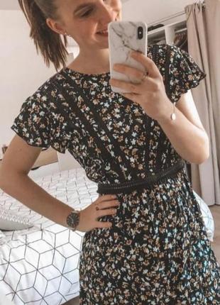 Легке коротеньке плаття zara