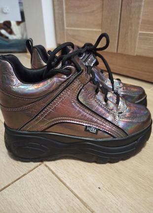 Черевики,кросівки ,снікерси,сліпони на платформі2 фото