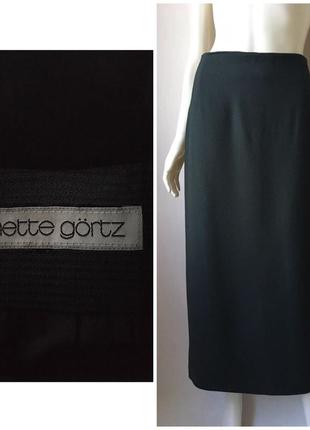 Annette gortz винтажная шерстяная длинная юбка