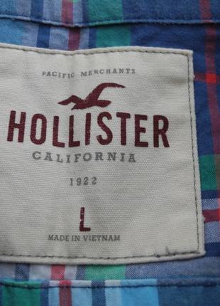 Рубашка  hollister р. l ( новое )5 фото