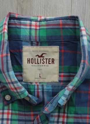 Рубашка  hollister р. l ( новое )3 фото