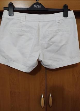 Модные стильные легкие летние короткие белые брендовые шорты шортики2 фото