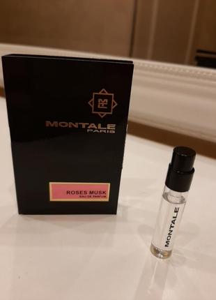 Пробник montale roses musk