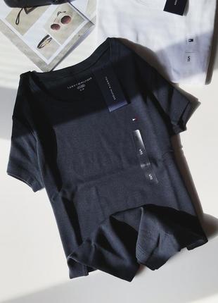 Базовые плотные футболки women tommy hilfiger оригинал7 фото