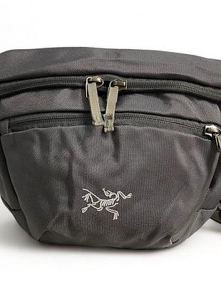 Сумка через плече arcteryx maka 1 25818 сірий