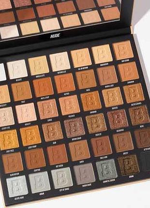 Палетка тіней by beauty bay nude 42 colour palette