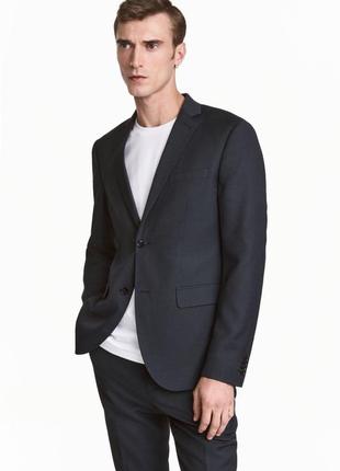 Піджак slim fit h&m