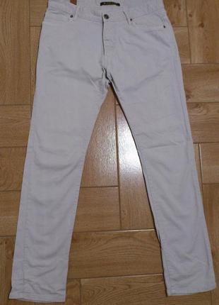 Джинси чоловічі світло-сірі стрейчеві zara jeans джинси чоловічі світло-сірі зара🇹🇷1 фото