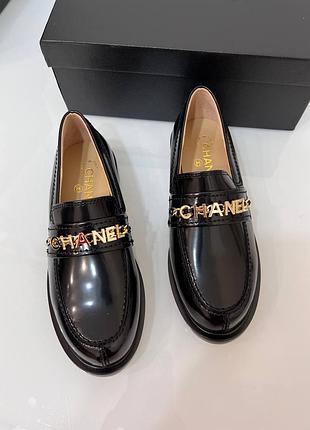 Лоферы в стиле chanel