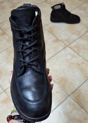 Кожаные зимние сапоги, ботинки finn comfort (финн комфорт)2 фото