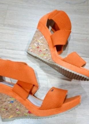 Сабо big star оранж р.37