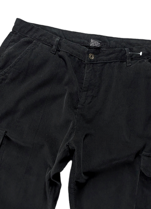 Urban classic износостойкие карго штаны вельветовые ххл 2хл3 фото
