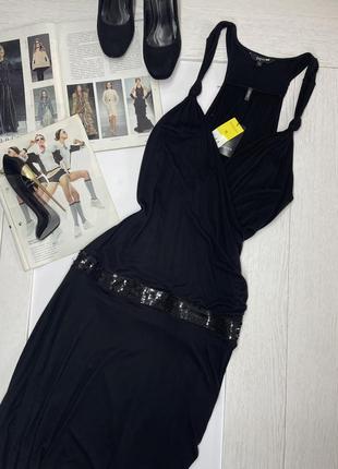 Новое чёрное вечернее платье xxl платье большого размера короткое платье