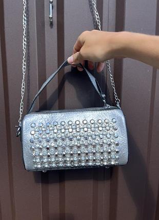 Sale❗️сумочка нова жіноча зі стразами через плече