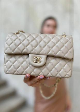 Жіноча сумка chanel 25 молодіжна сумка шанель через плече з м'якої екошкіри витончена брендова сумочка1 фото