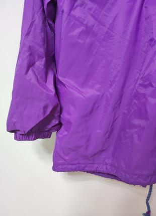 Куртка вітровка чоловіча яскрава фіолетова aqua guard , розмір xl8 фото