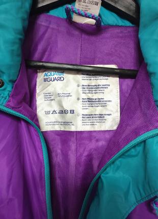 Куртка вітровка чоловіча яскрава фіолетова aqua guard , розмір xl6 фото