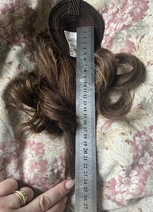 Шиньйон l’oréal хвіст бабетта 100% натуральне волосся6 фото