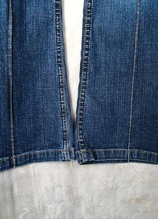 Стильные джинсы с рельефами большого размера! bootcut6 фото