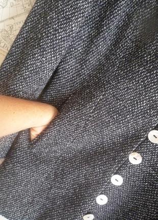 Ashley brooke дизайнерский эффектный кардиган пиджак жакет блейзер шерстяной, винтаж6 фото