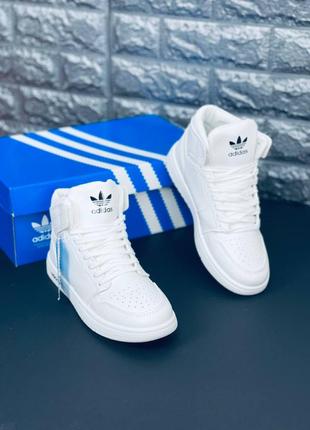 Мужские кроссовки adidas белые хайтопы адидас 35-45