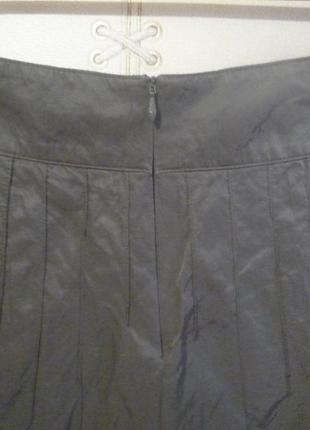 Betty barclay юбка клеш годе 16-ти клинка трапеция немецкого премиум бренда болотный оливковый5 фото