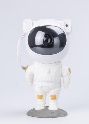 Космонавт поворотна голова проектор зоряного неба, нічник зоряне небо від usb + пульт