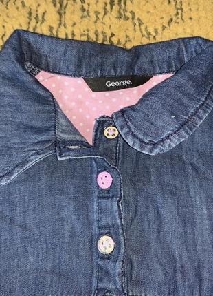 Рубашка блузка george 4-5 лет3 фото
