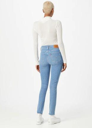 Джинси levis 721 high rise skinny3 фото