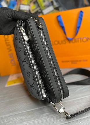 Чоловічі сумка louis vuitton trio messenger monogram eclipse s0575 фото