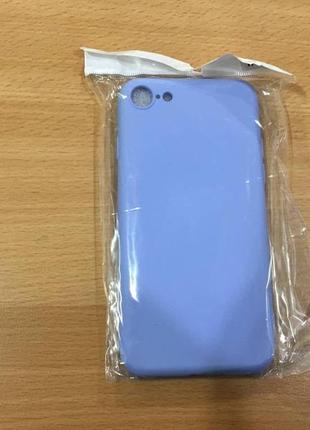 Силиконовый чехол-накладка silicone case для iphone 7/8 c микрофиброй3 фото