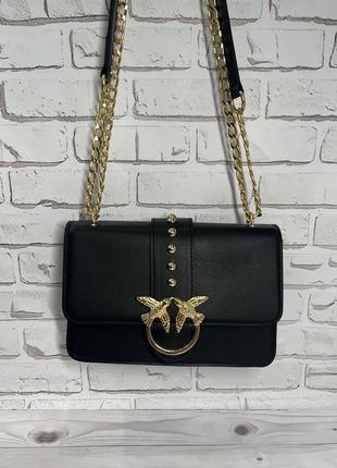 Чорна жіноча сумочка клатч6 фото