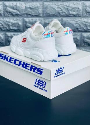 Женские кроссовки skechers бельлые текстиль кроссовки скечерс женские кроссовки скечерс7 фото