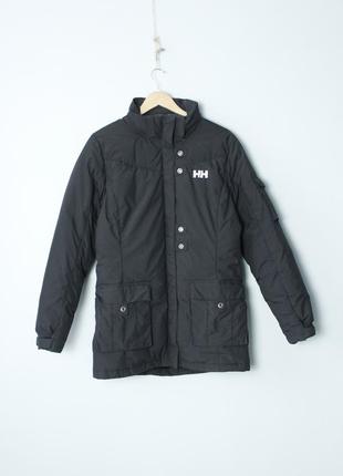 Женский пуховик helly hansen без капюшона в хорошем состоянии m хелли хансен хэнсен курточка за карманами