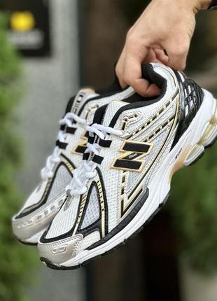 Кроссовки new balance m1906 white gold silver black