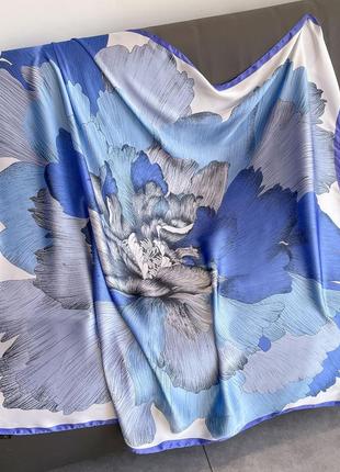 Платок шелковый шарф5 фото