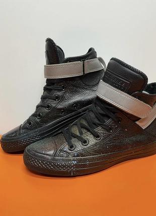 Кожаные оригинальные крутые стильные кеды converse унисекс 🔥3 фото