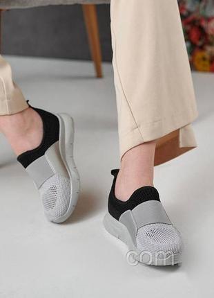 🔝 новинка!!! жіночі текстильні мокасини сліпони кросівки9 фото
