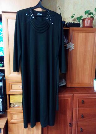 Темно-зелене плаття,туреччина1 фото