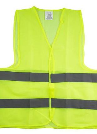 Жилет безопасности светоотражающий (yellow) 206 y  xl (жб012 ш)