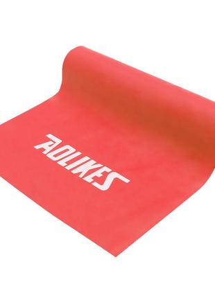 Эластичная лента aolikes ld-3605 red 200см для йоги и пилатеса фитнеса и силовых тренировок  10шт