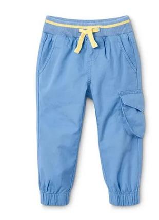Зручні дитячі бавовняні штани, брюки карго для хлопчика від tcm tchibo (чібо), німеччина, 122-128 см2 фото